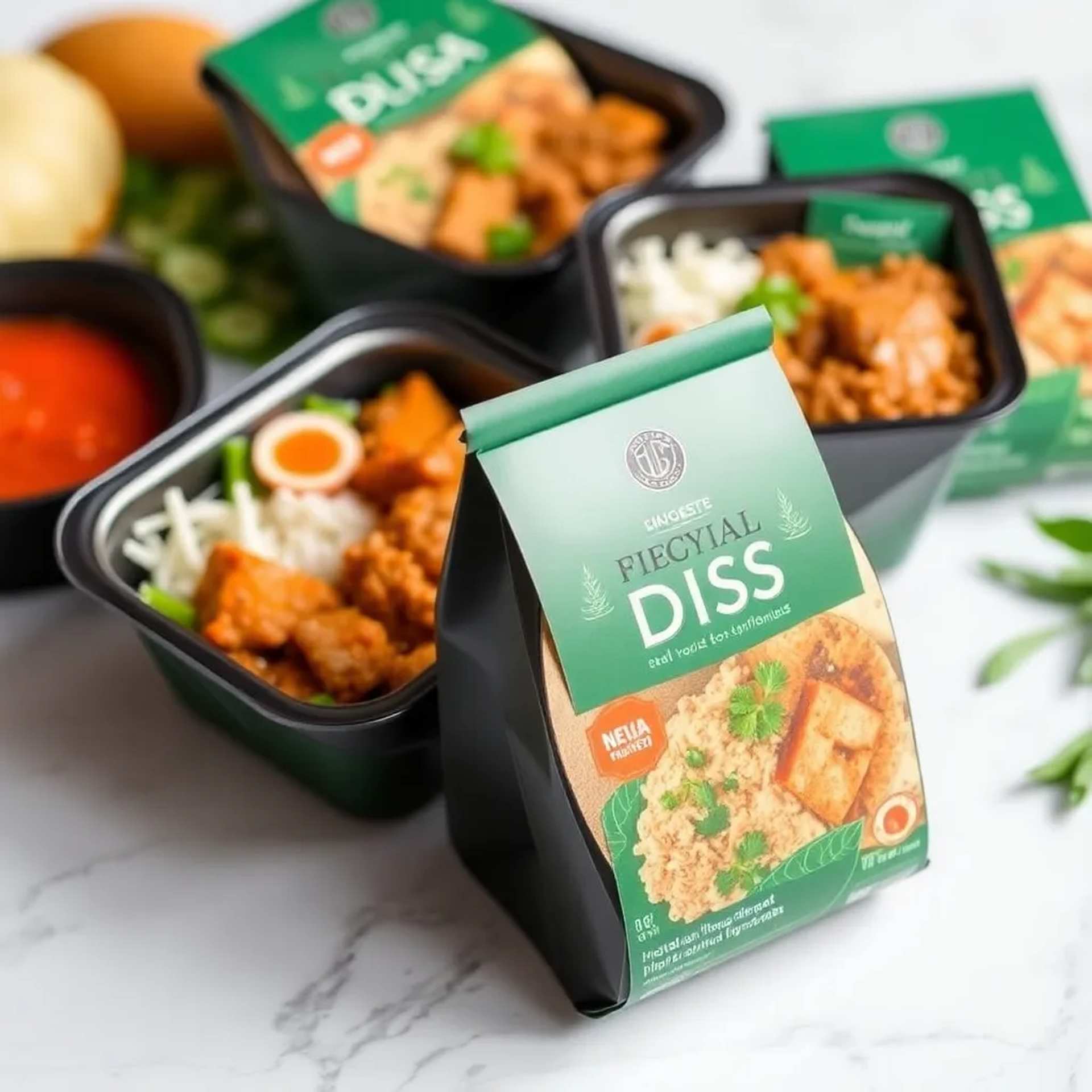 Thermal containers for hot Malaysian dishes